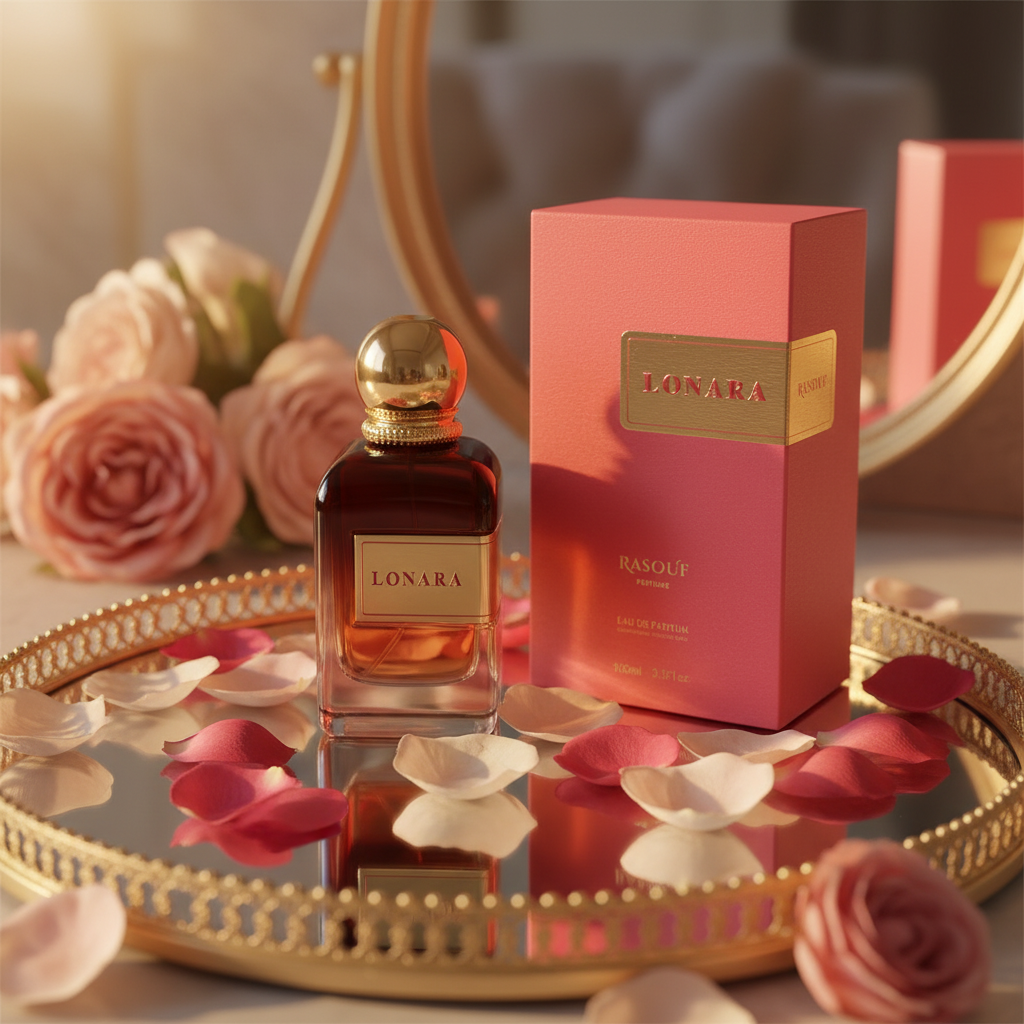 Glamorous vanity scene