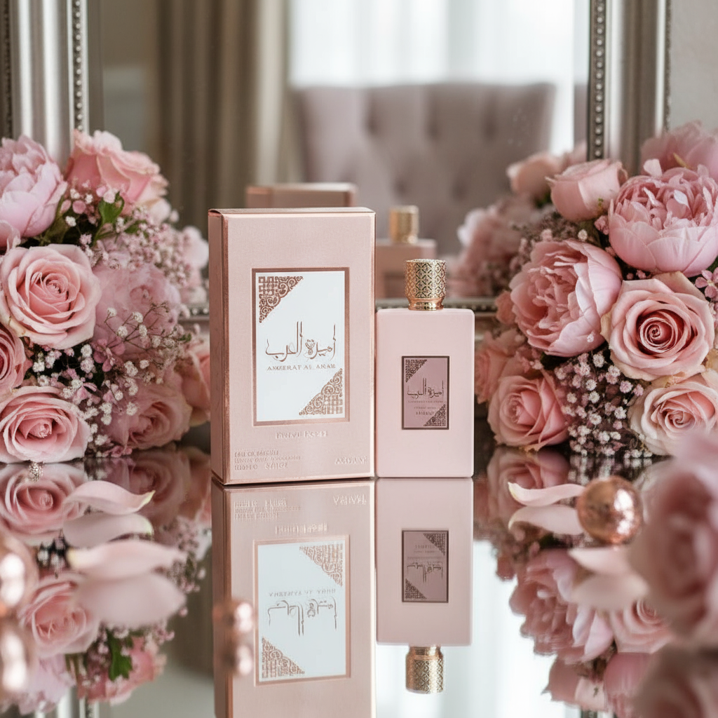 Glamorous vanity scene