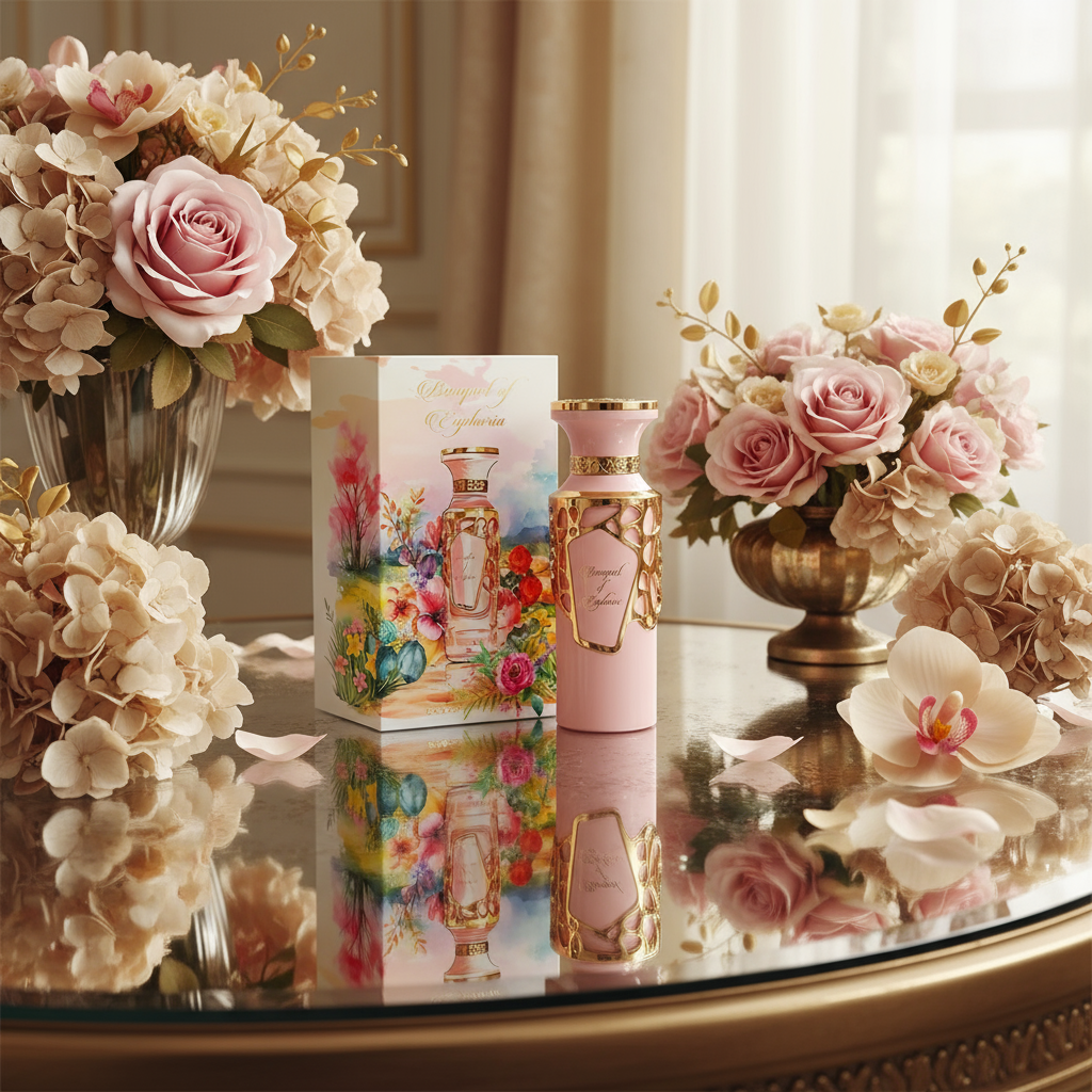 Glamorous vanity scene