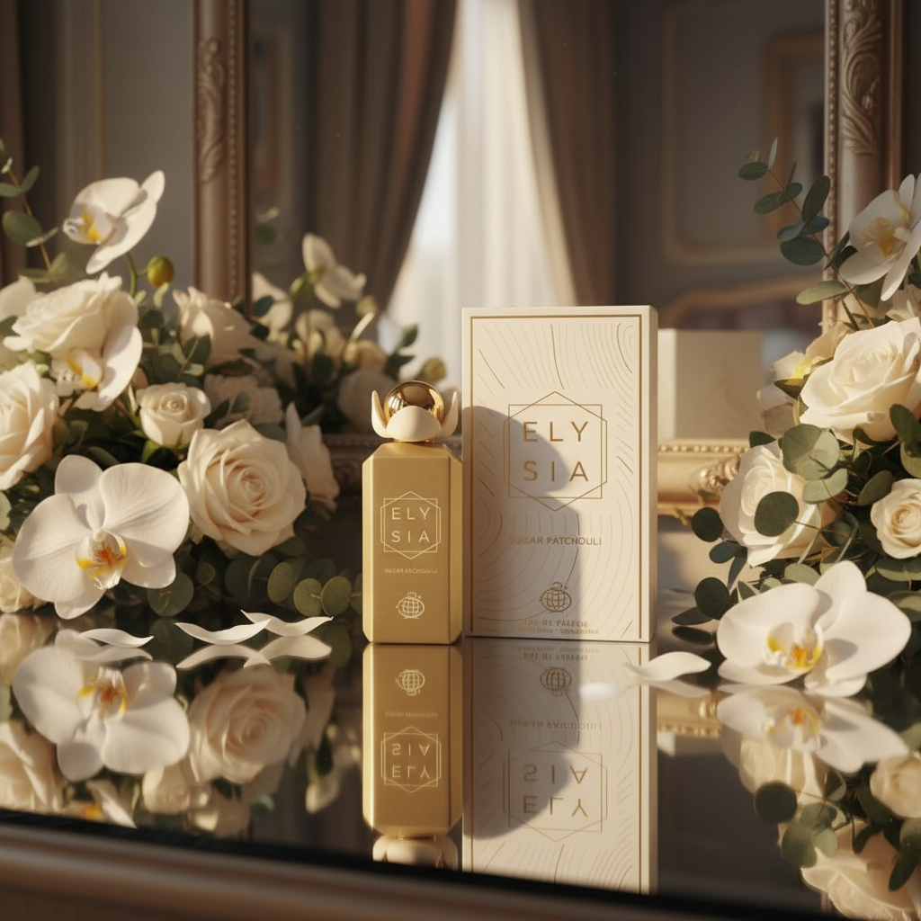 Glamorous vanity scene