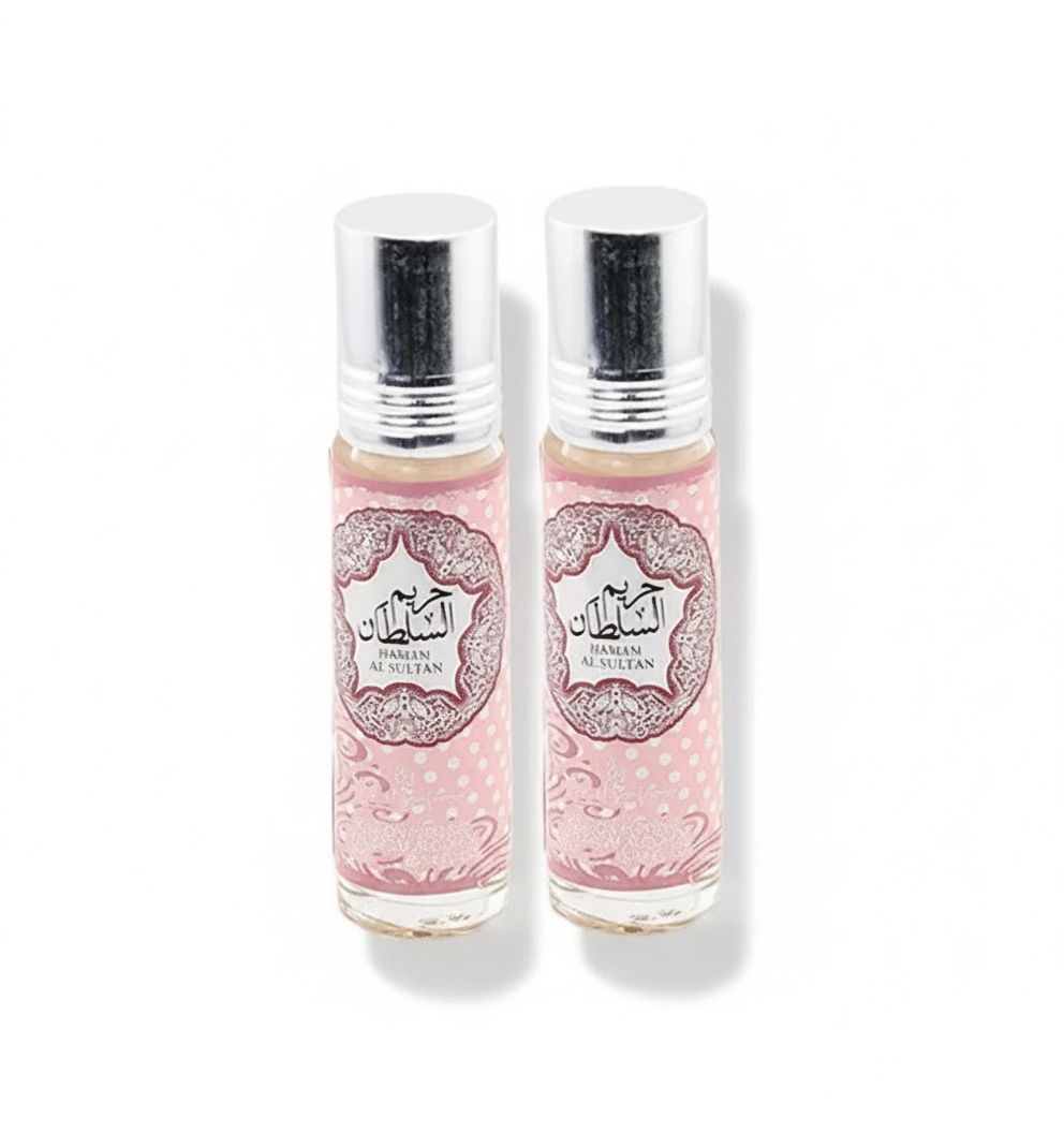 2-bottle flat lay