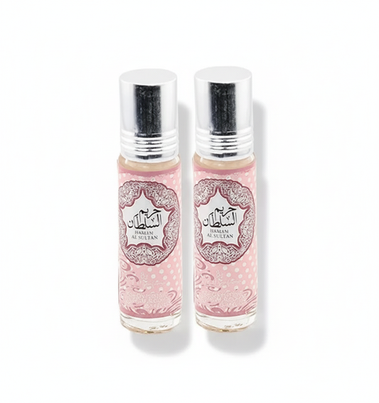 2-bottle flat lay