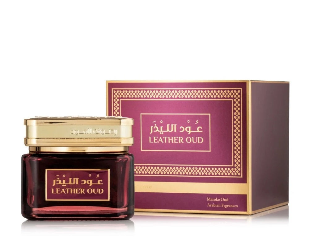 Leather Oud (Arabian Incense) 60g by Rasouf