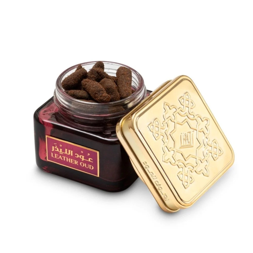 Leather Oud (Arabian Incense) 60g by Rasouf