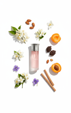 Arrogate Pink flat-lay composition