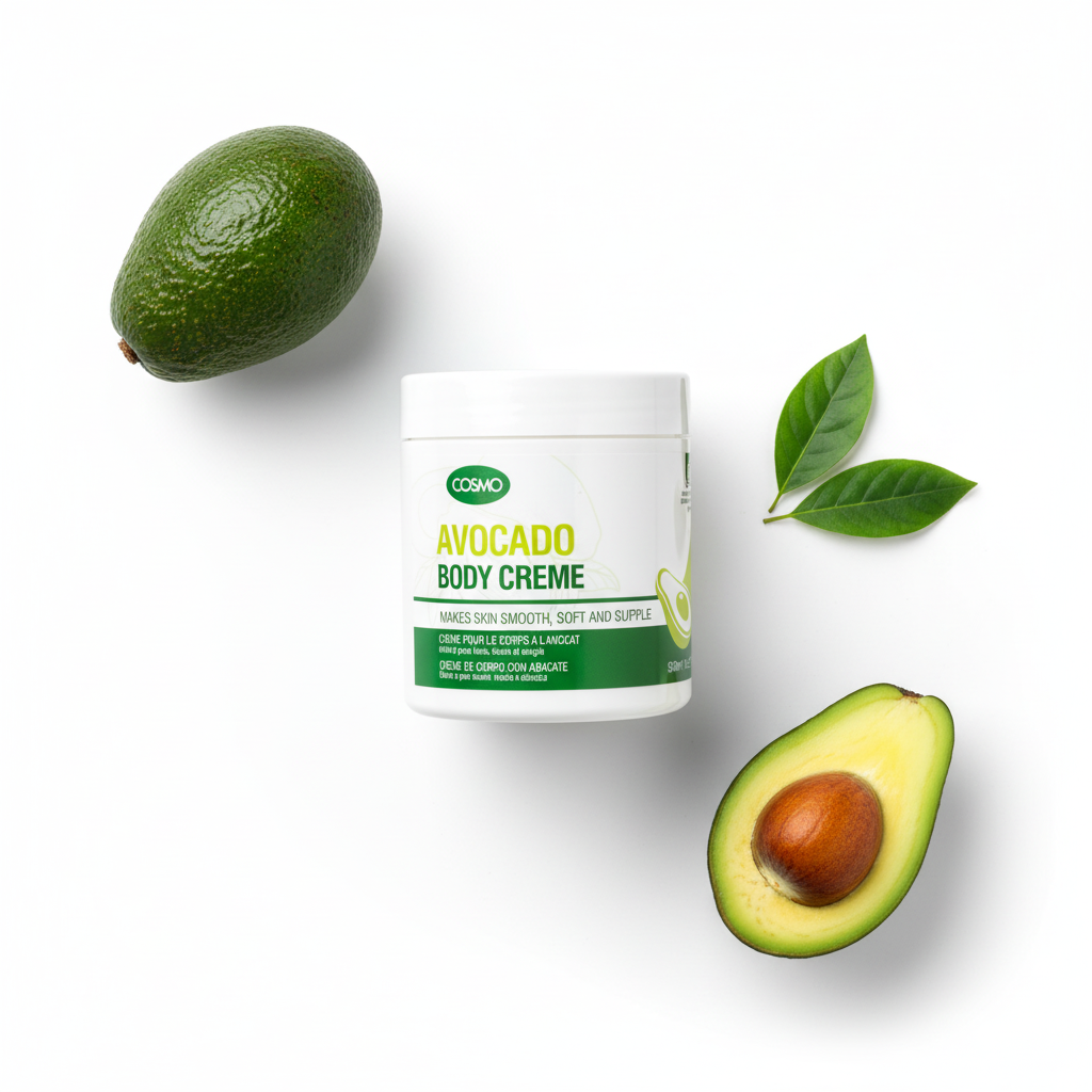 Avocado Body Cream Flat-Lay