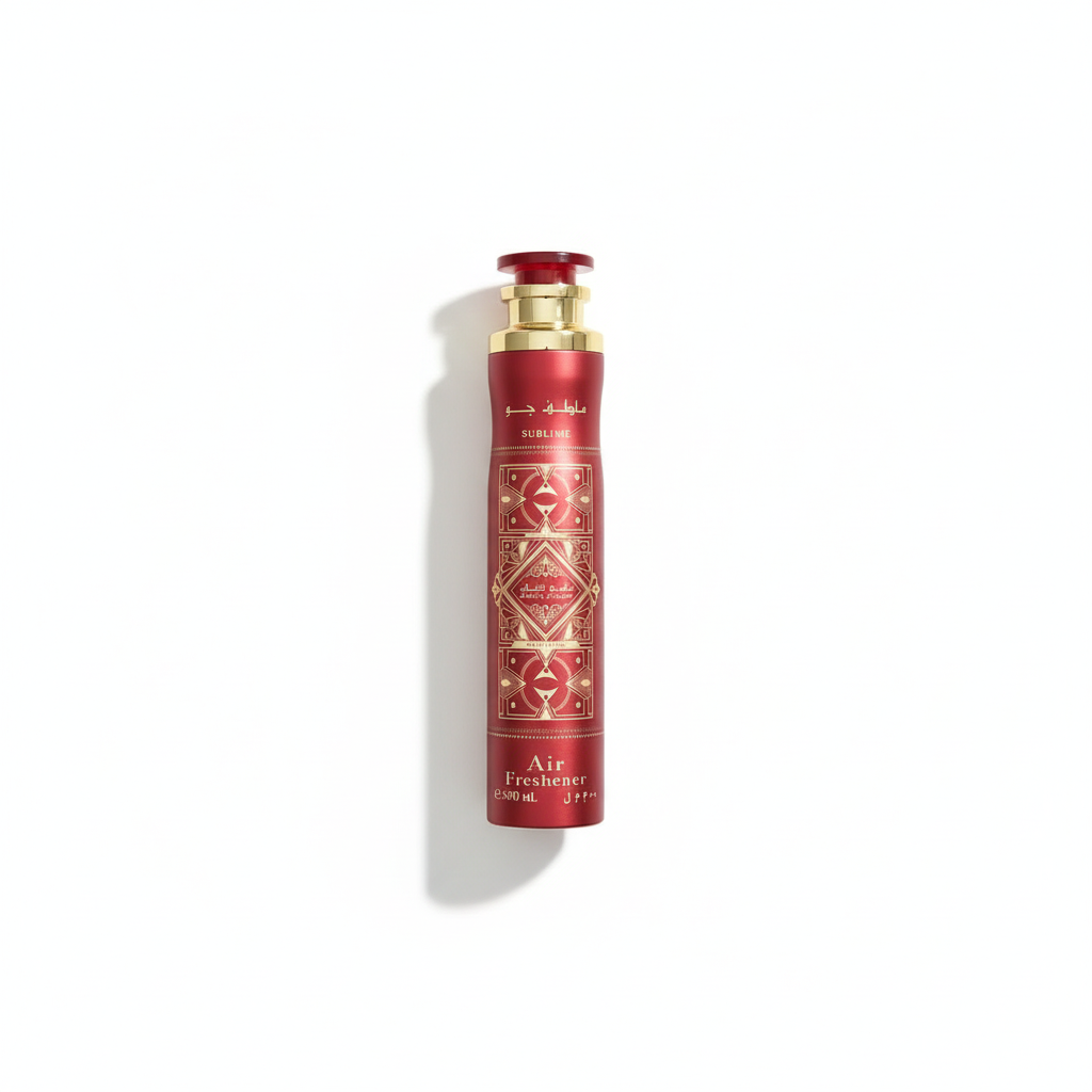 Badee Al Oud Sublime Air Freshener Catalog Flat Lay