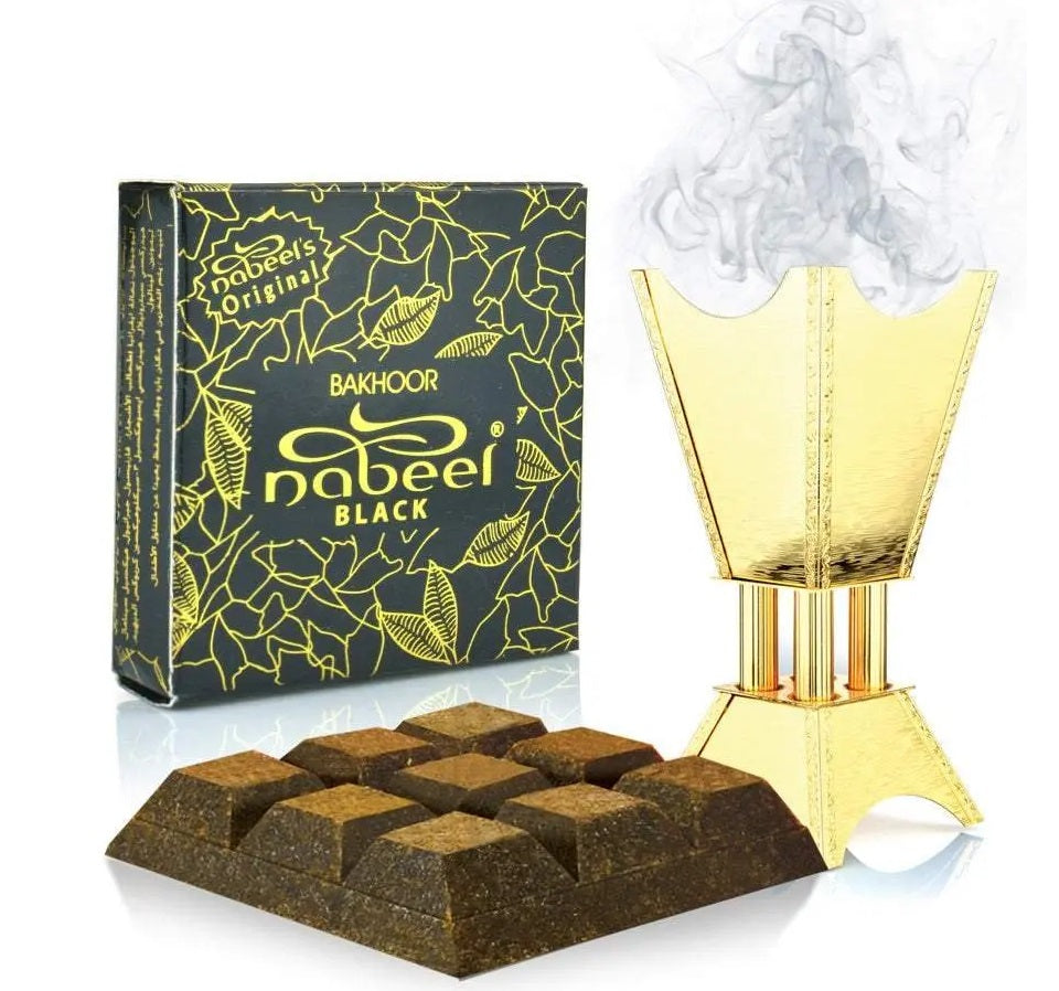 Bakhoor Nabeel Black (Arabian Incense) 40g By Nabeel