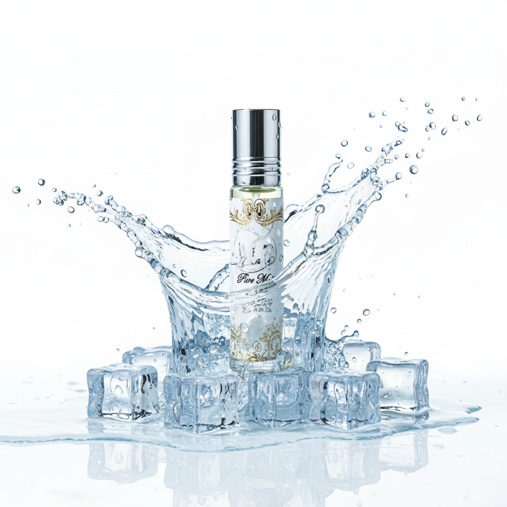 Dynamic ice and water splash