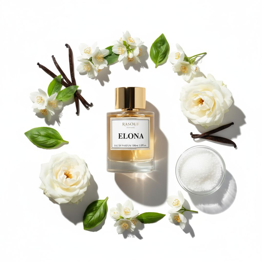 Elona perfume with fragrance ingredients