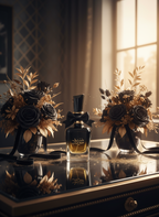 Glamorous vanity scene