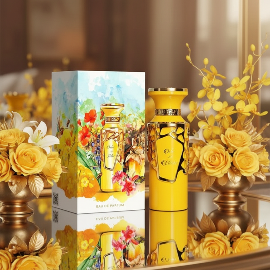 Glamorous vanity scene