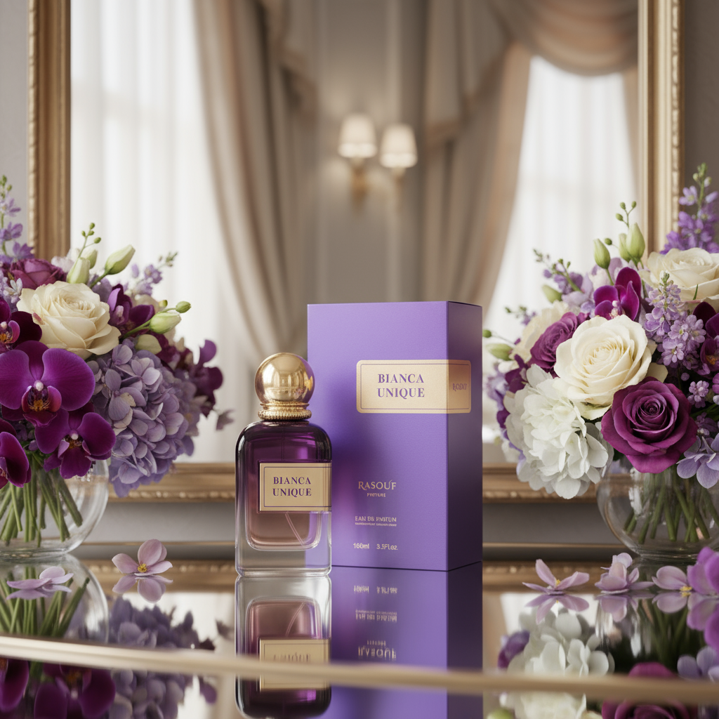 Glamorous vanity scene