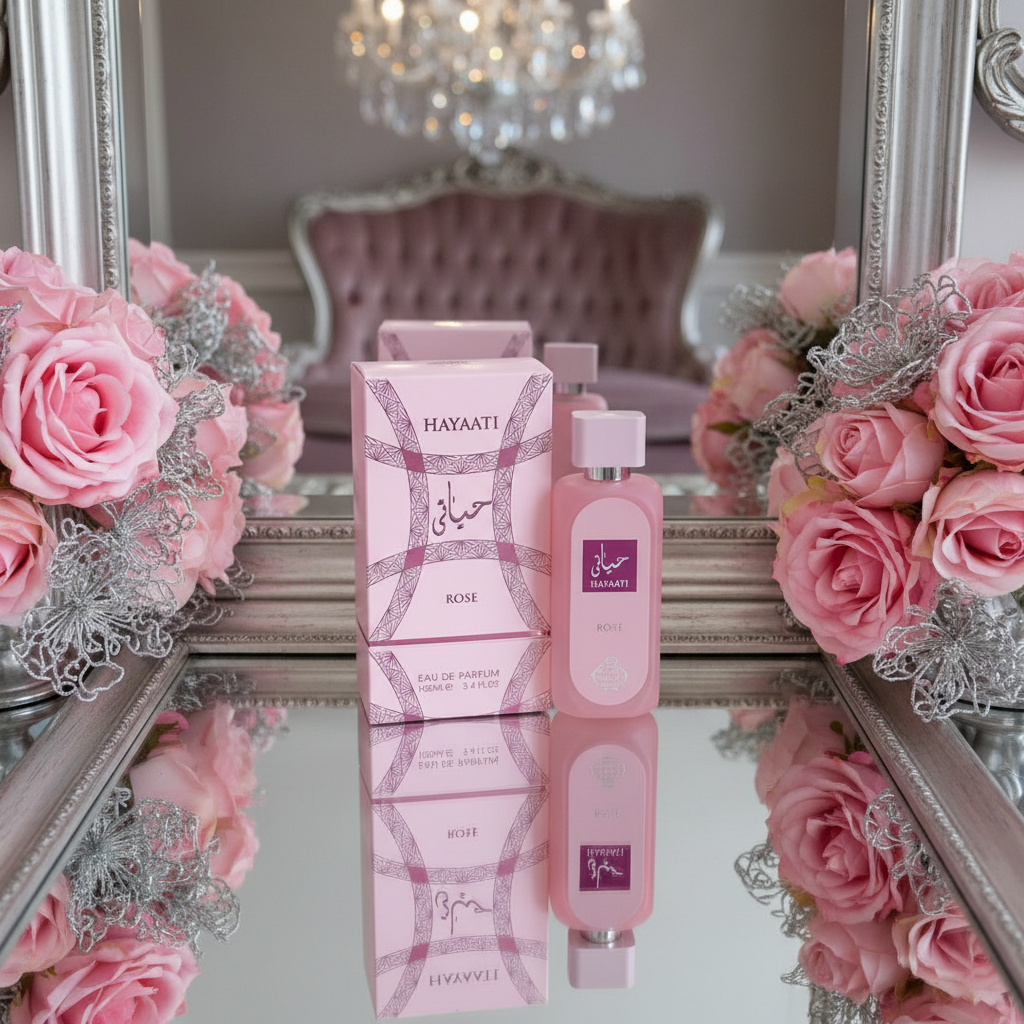 Glamorous vanity scene