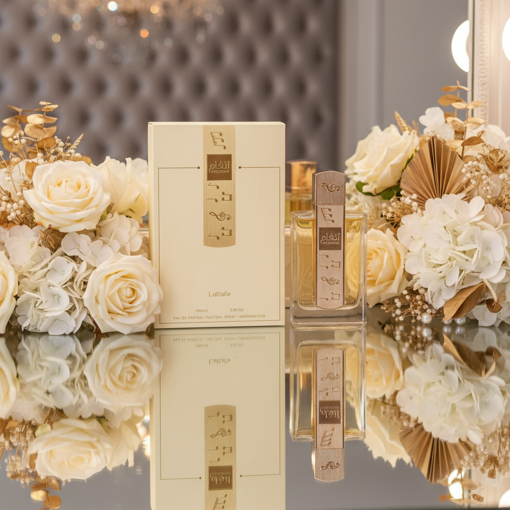 Glamorous vanity scene