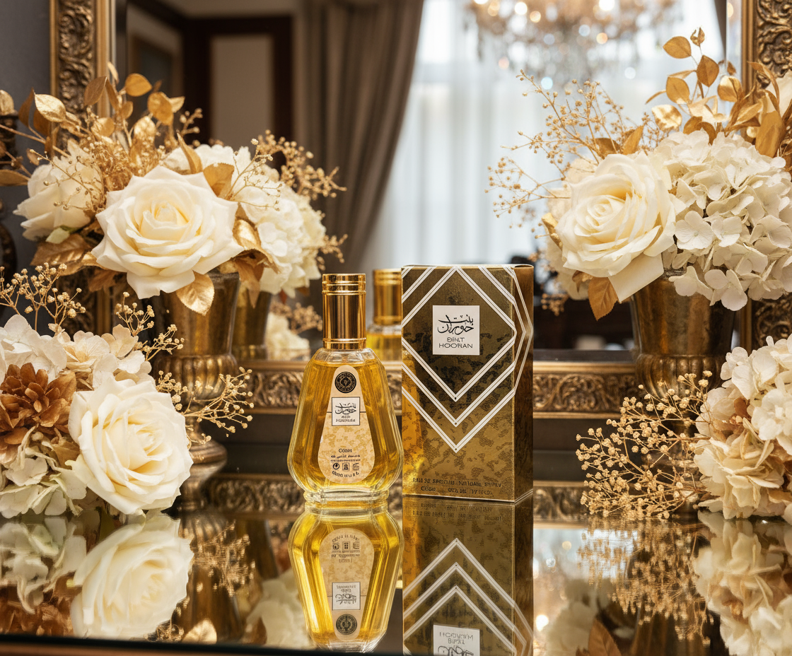 Glamorous vanity scene