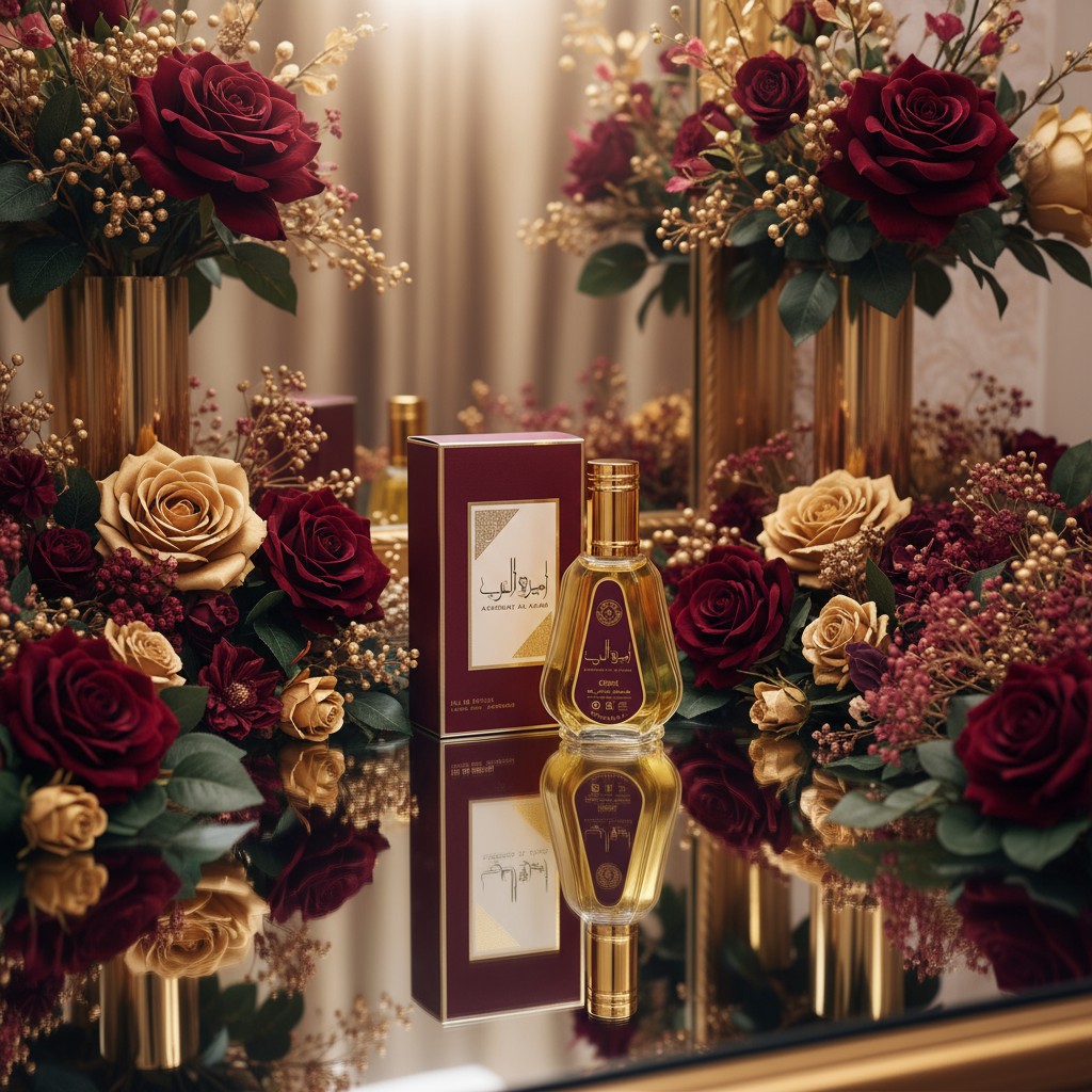 Glamorous vanity scene