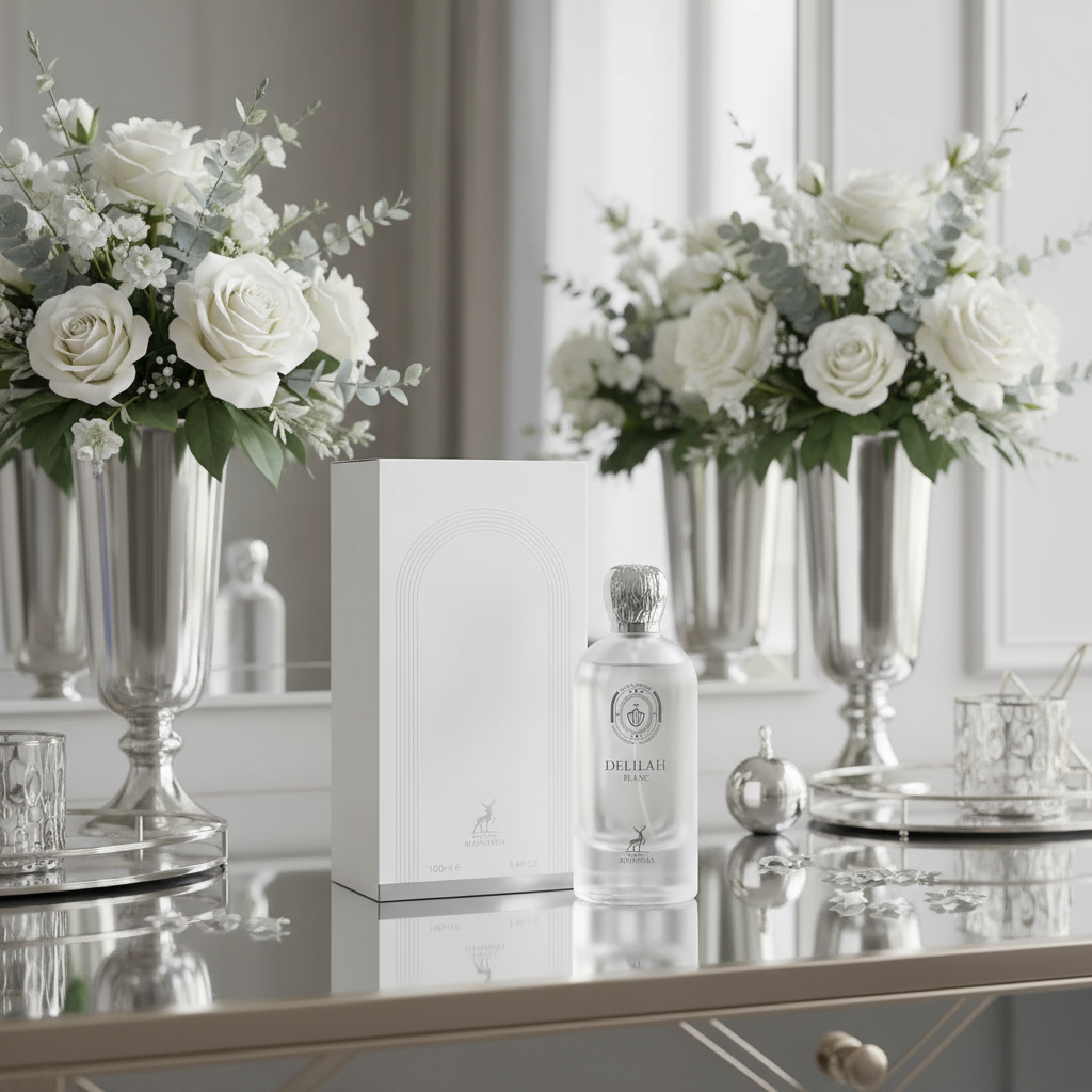 Glamorous vanity scene