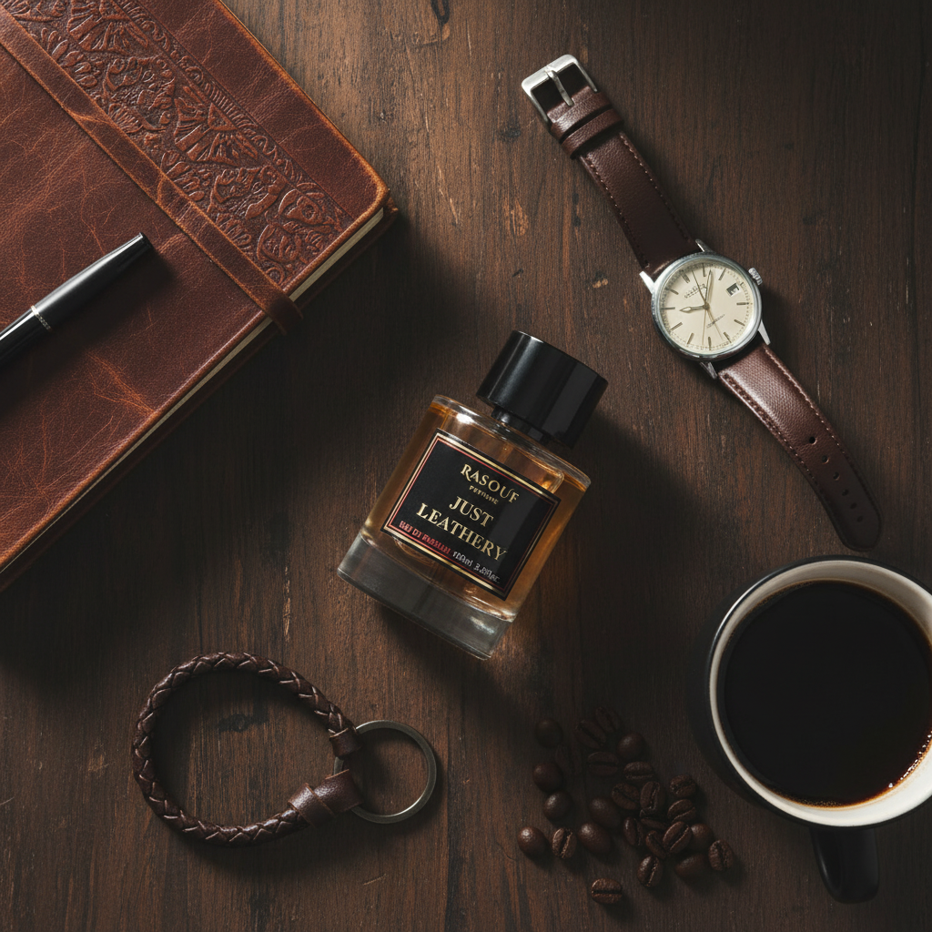 Just Leathery Flat-lay