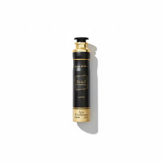 Khamrah Air Freshener Catalog Flat Lay
