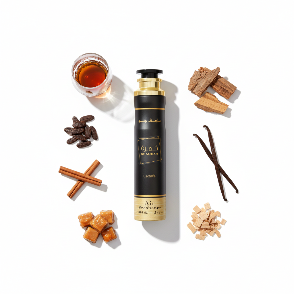 Khamrah Air Freshener Flat-Lay
