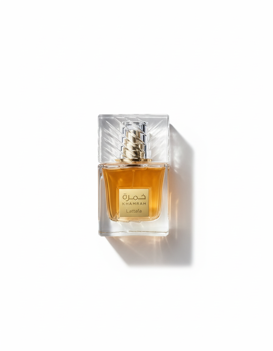 Khamrah Catalog Flat Lay