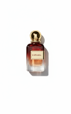 Lonara perfume bottle on clean background