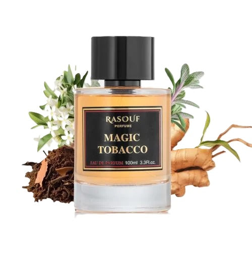 Magic Tobacco EDP 100ml By Rasouf - For Him