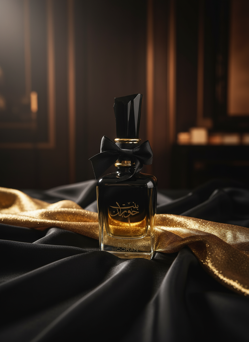 Modern black and gold scene