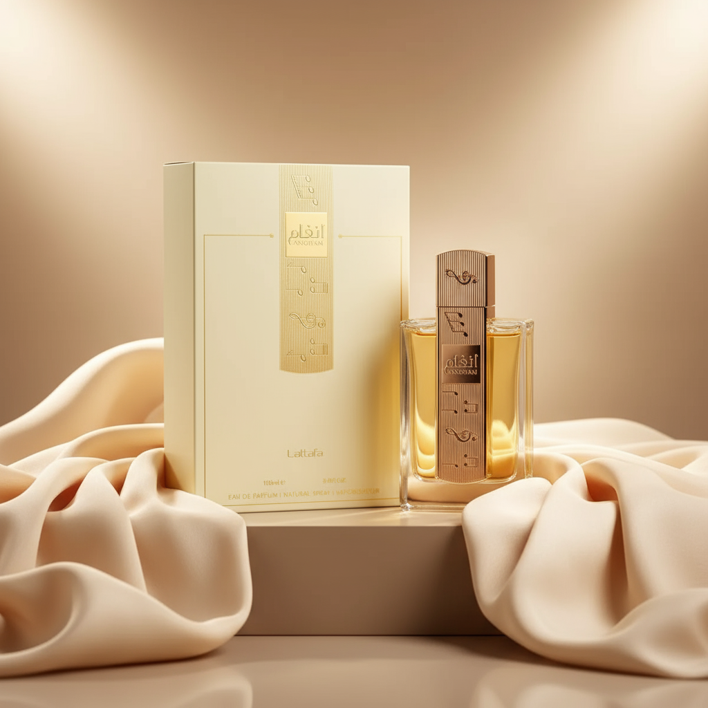 Modern gold luxury scene