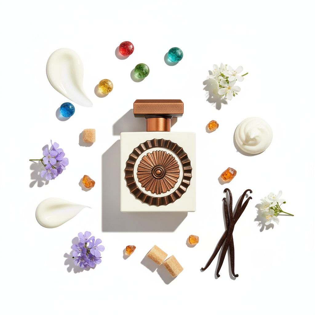 Perfume Flat-Lay Style