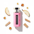 Pink Perfume Flat-Lay Style