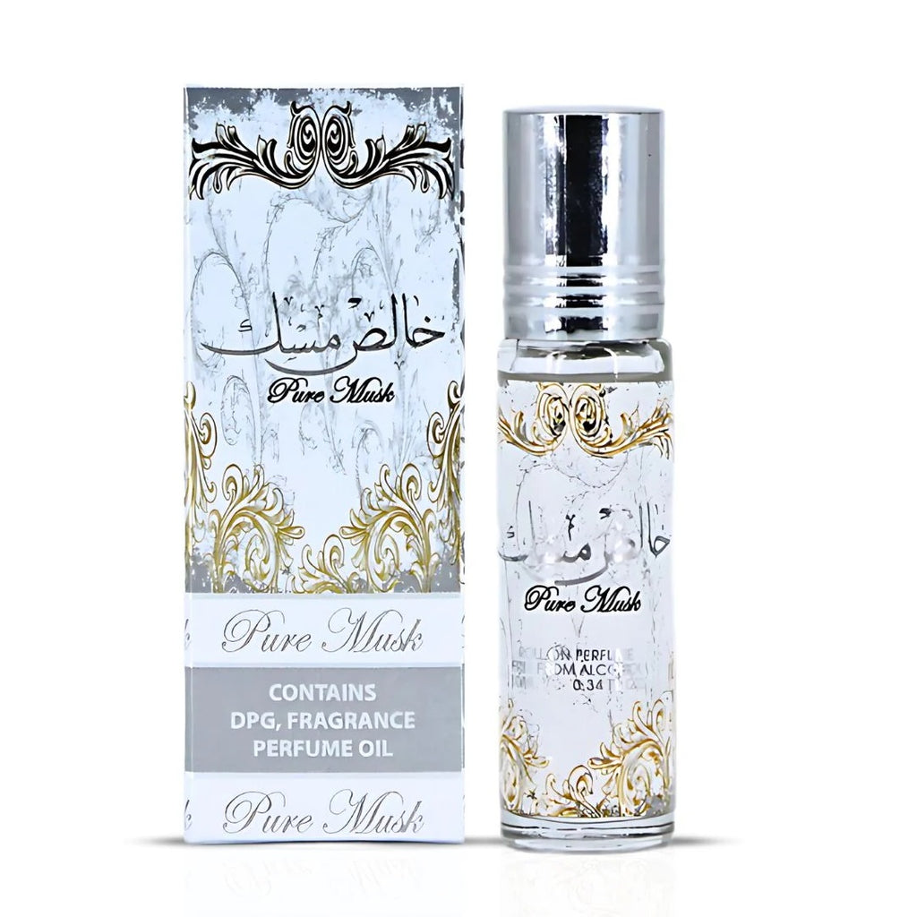 Pure Musk (2x10ml) Perfume Oil Roll On By Ard Al Zaafaran - Unisex