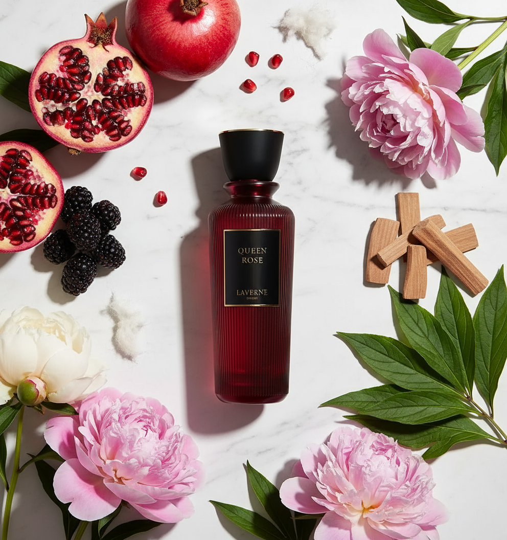 Queen Rose with Fragrance Notes