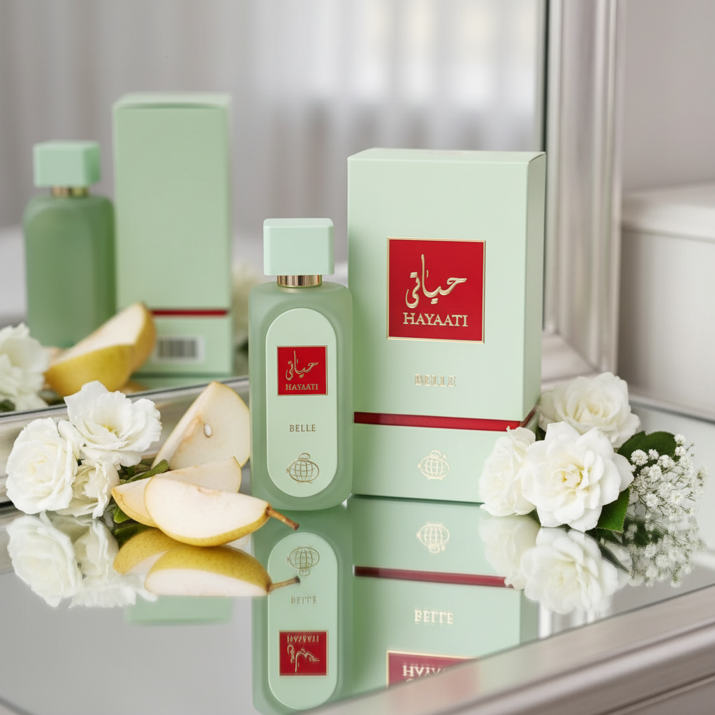 Sophisticated vanity scene