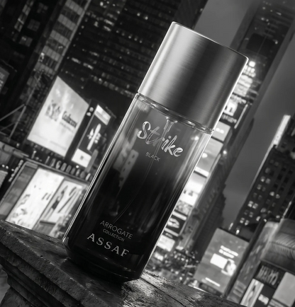 Strike Black 125ml EDP By Assaf - For Him