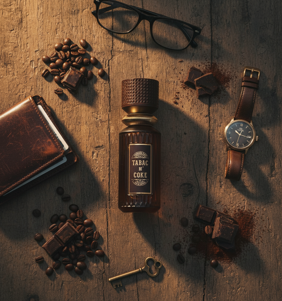 Tabac N Coke Flat-lay