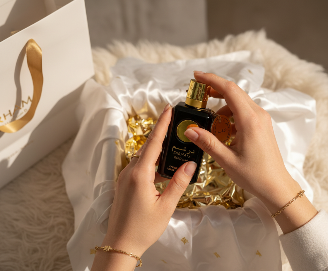 TikTok Unboxing Dirham Gold