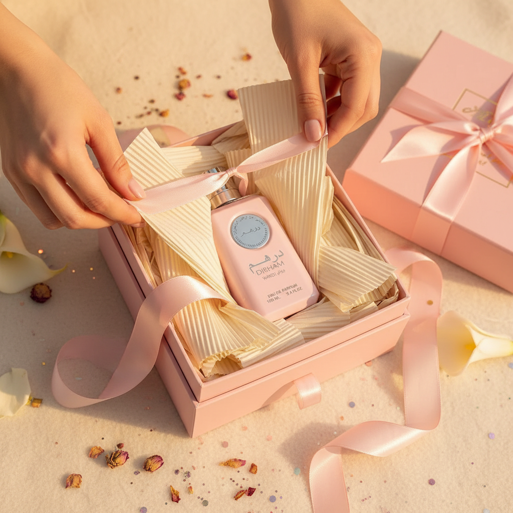 TikTok Unboxing Dirham Pink