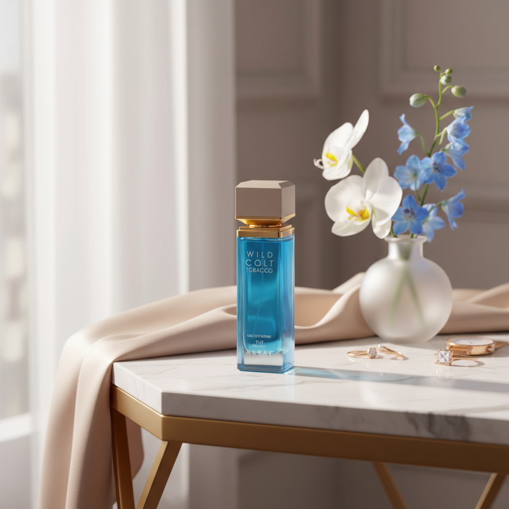 Wild Colt Tobacco - Marble Vanity Scene