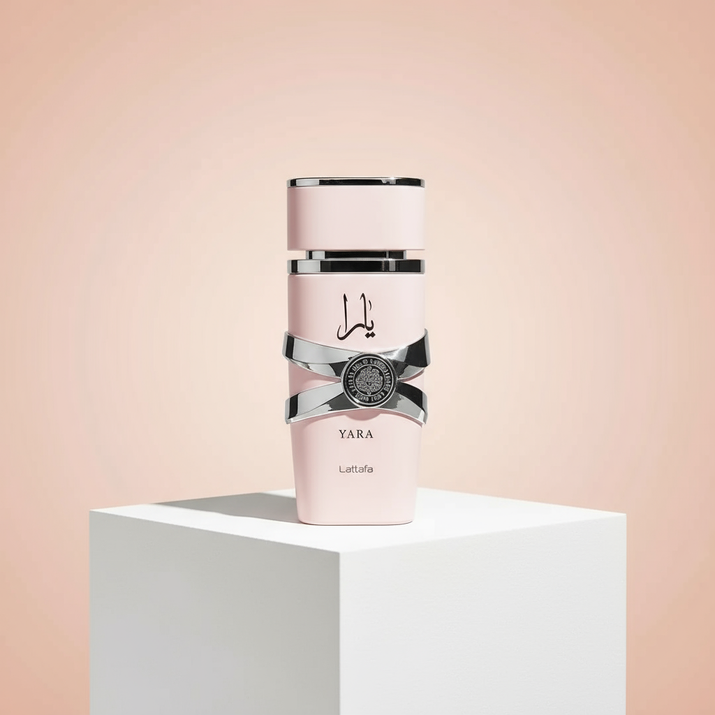 Yara on podium with gradient