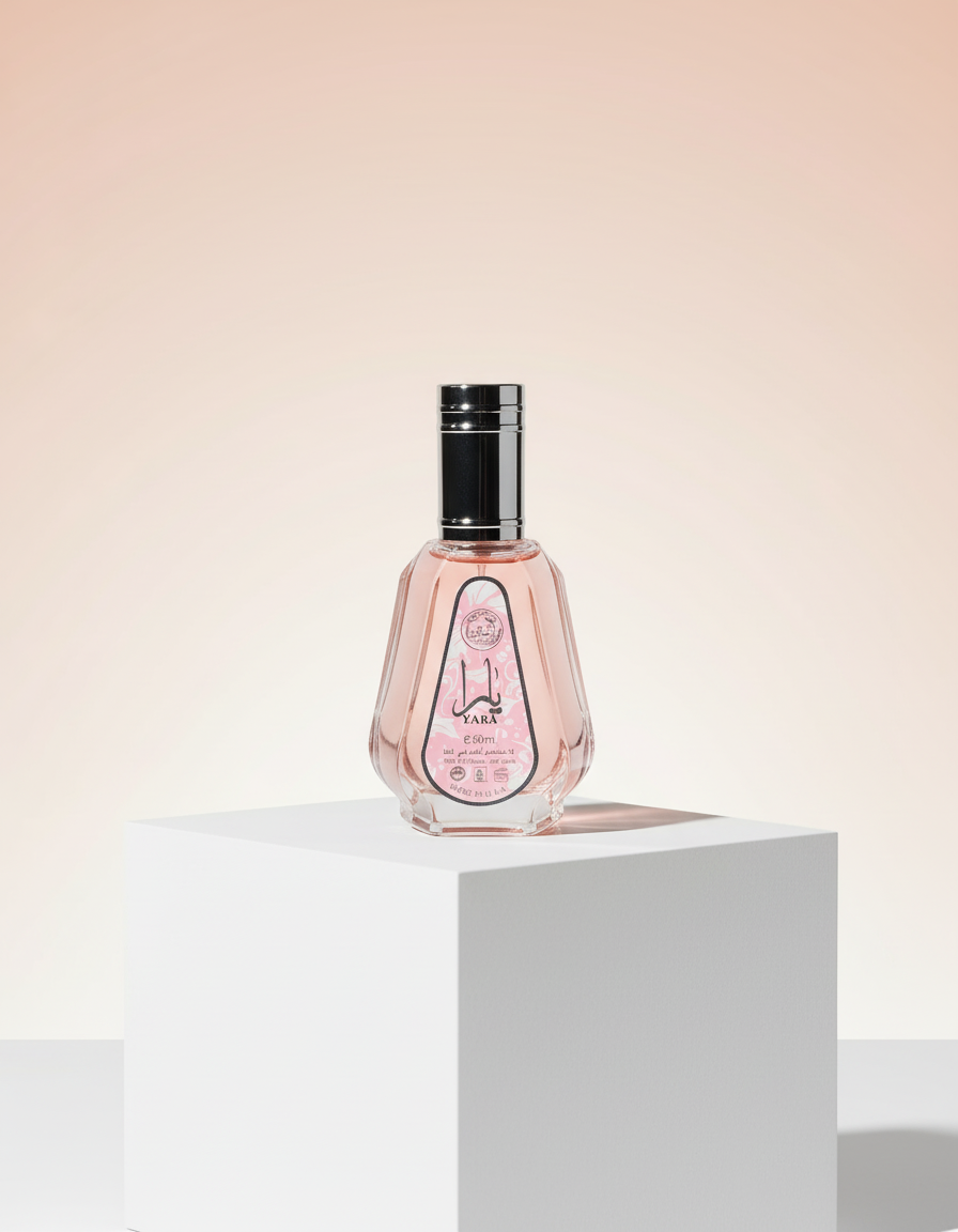 Yara on podium with gradient